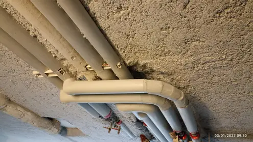 Isolation du plafond du plancher bas